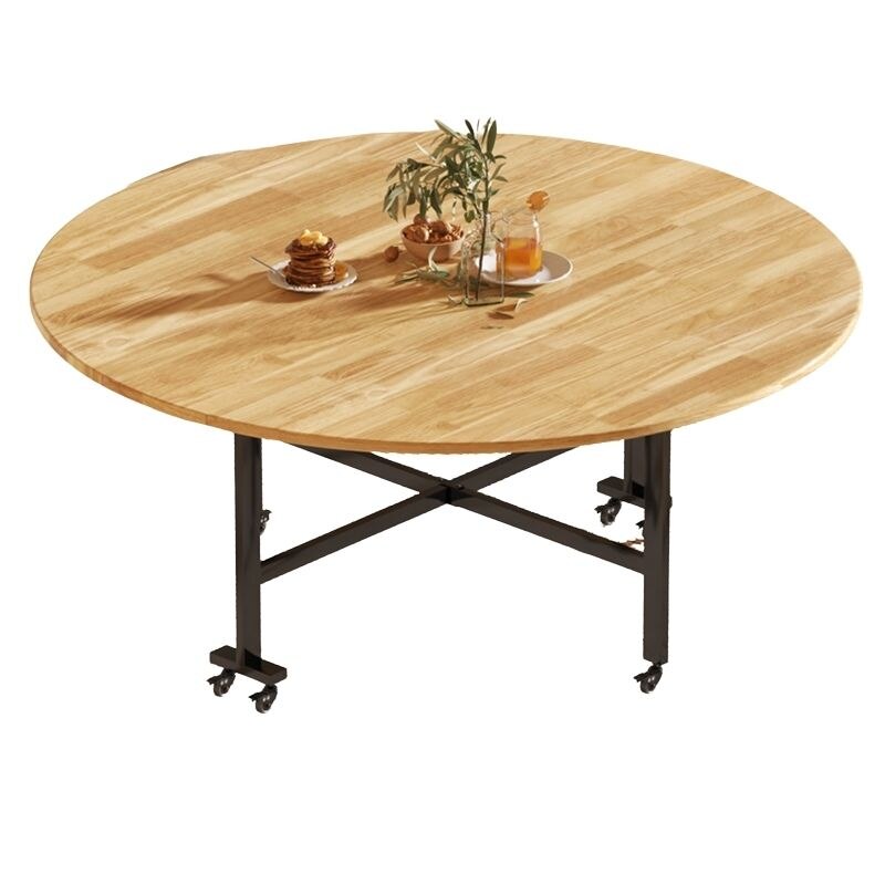 Folding Circular Dining Table