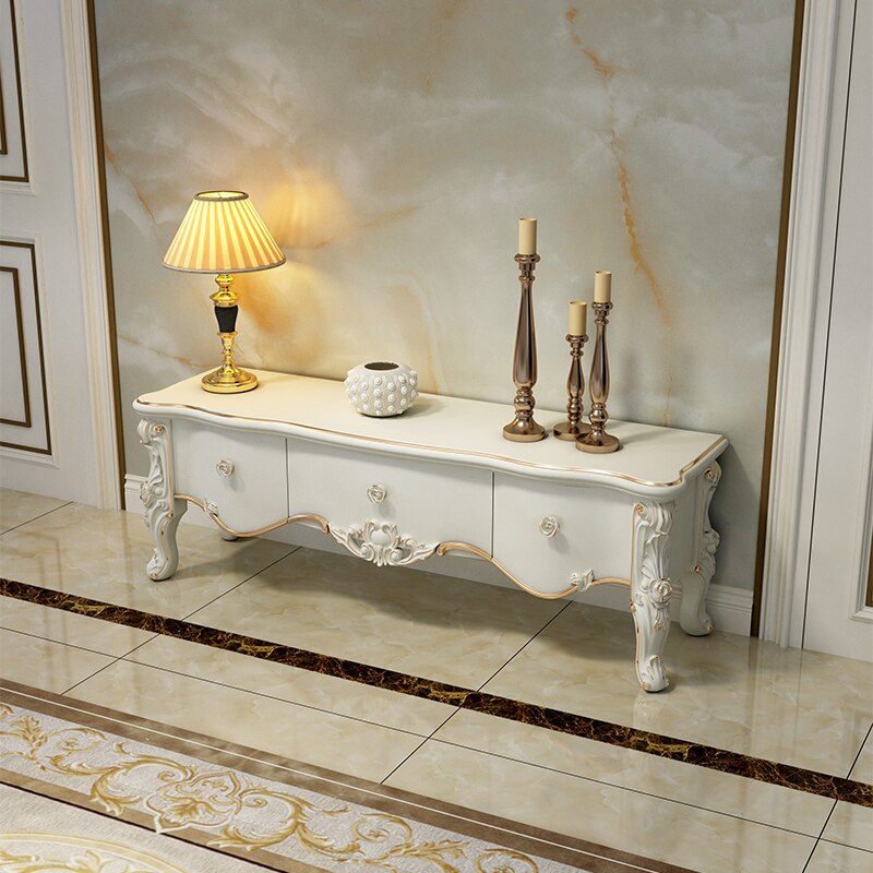 European Style Vintage TV Cabinet