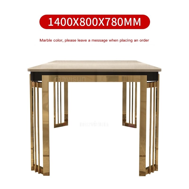 Nordic Luxury Marble Dining Table