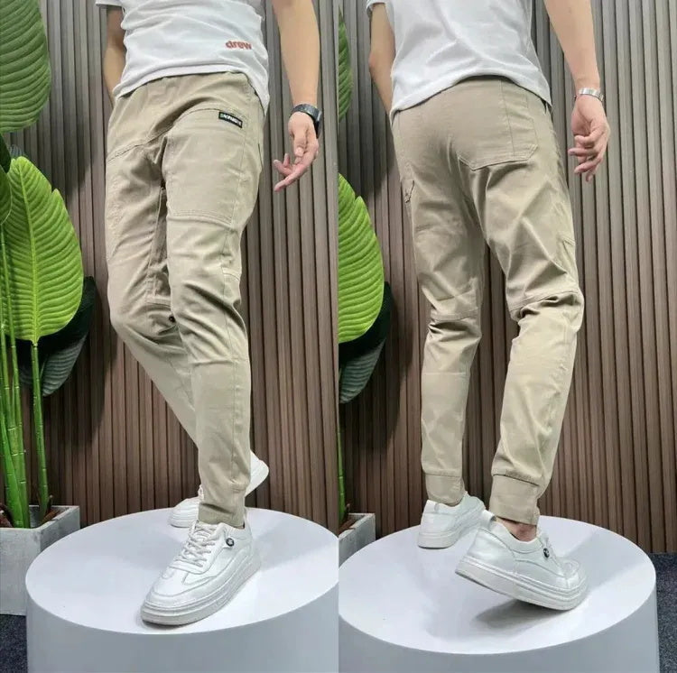 Stretchy Multi-Pocket Pants