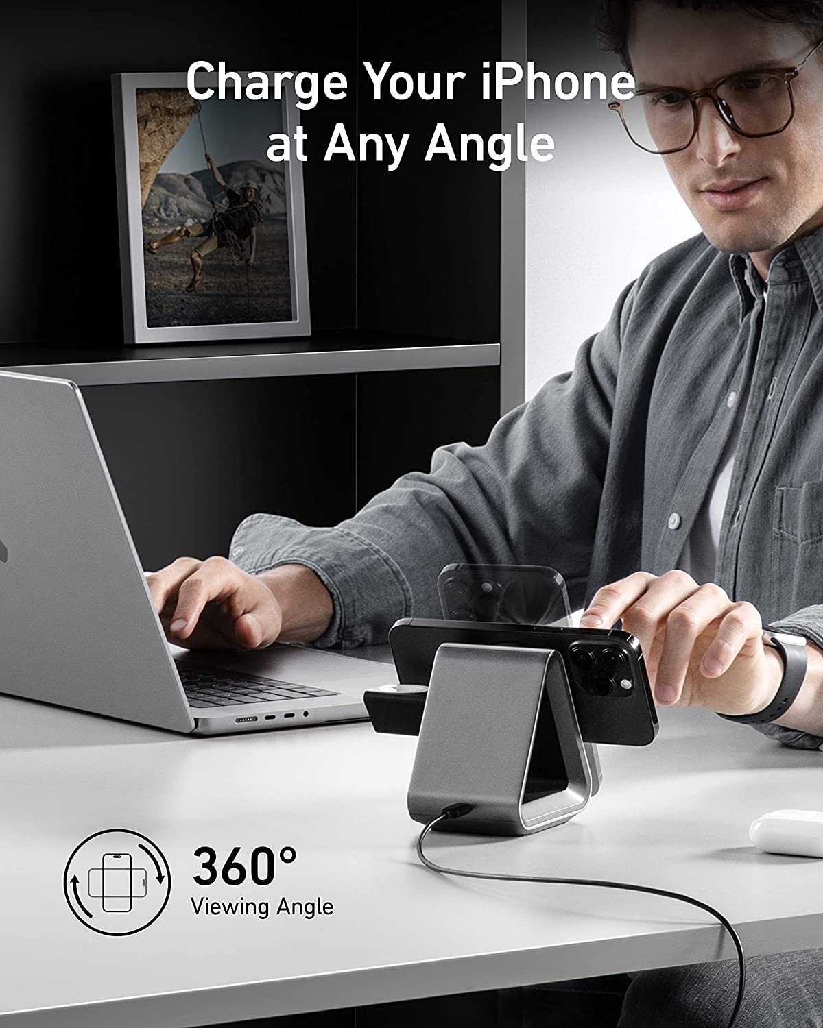 Anker 737 MagGo 3-in-1 Charging Station