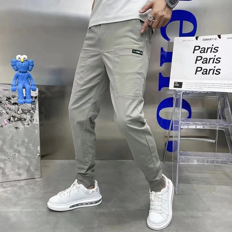 Stretchy Multi-Pocket Pants