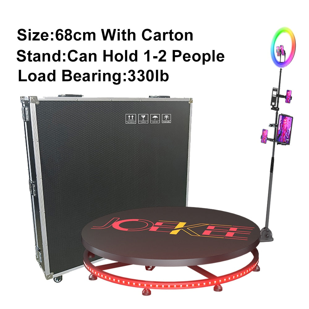 360 Auto-Rotating Photo Booth