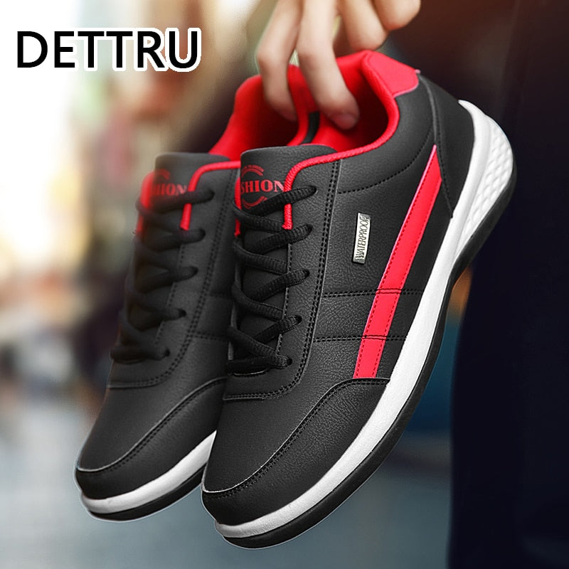 DETTRU Casual Leather Sneakers