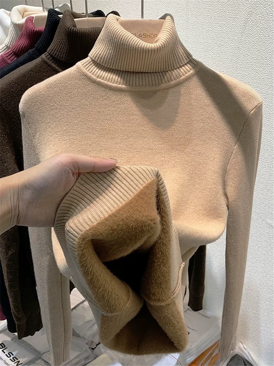 Cozy Cowl Turtleneck Sweater
