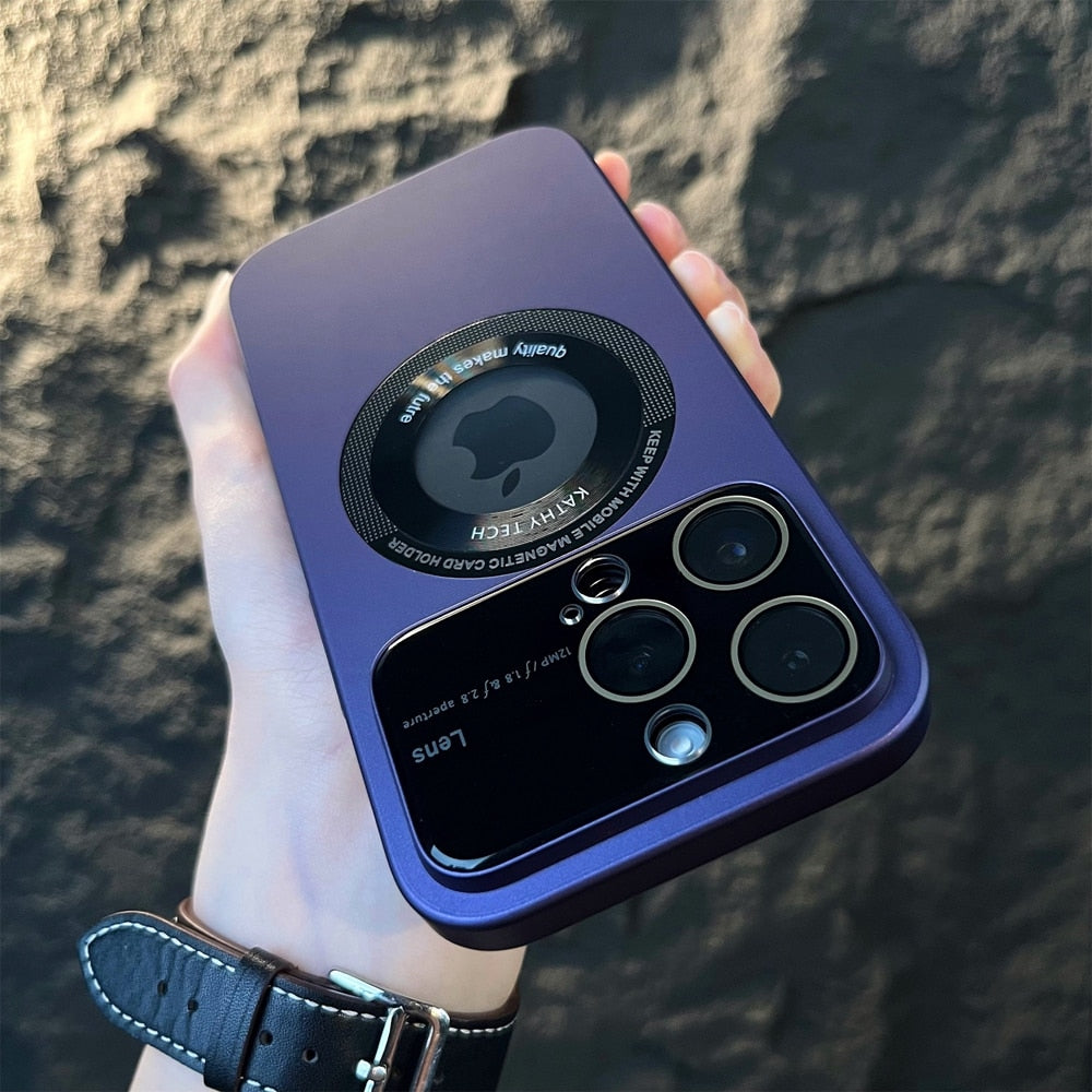 Luxury Slim Matte Magsafe iPhone Case