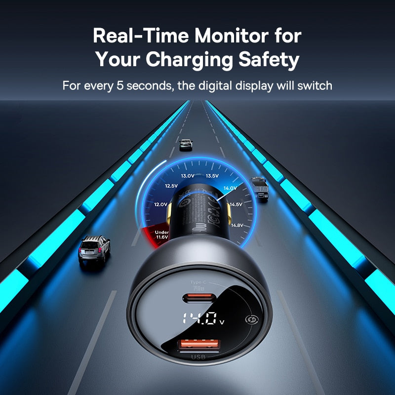 Baseus 140W PD3.1 Car Charger