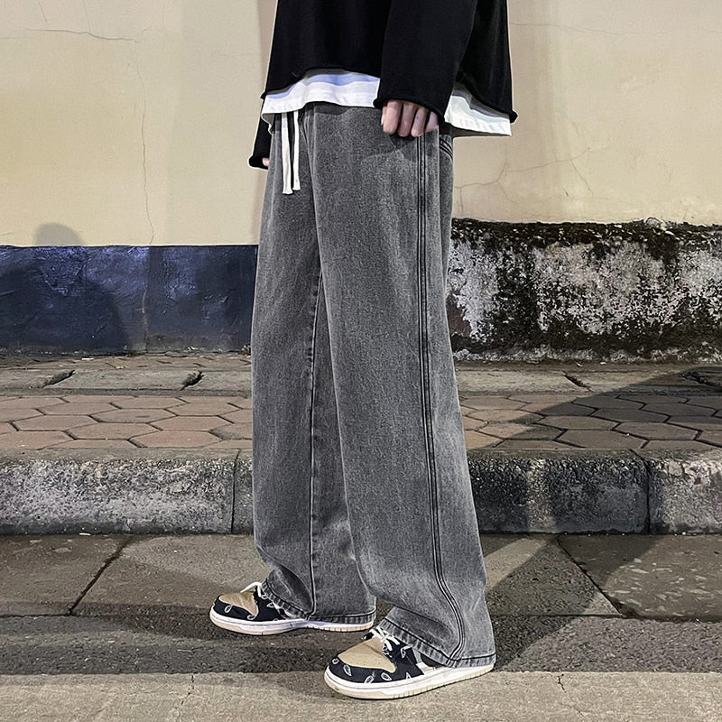 Korean Distressed Jeans