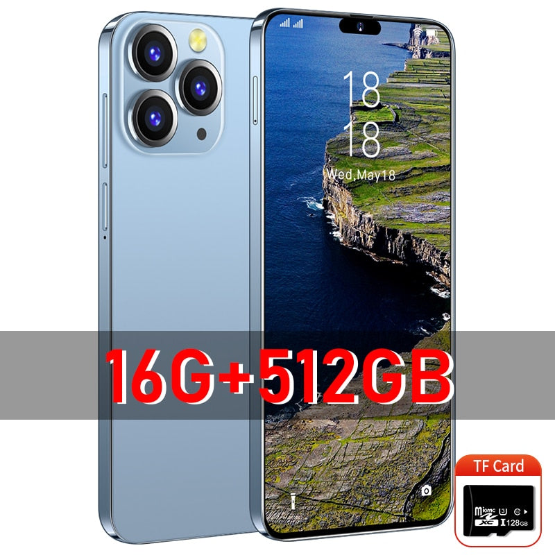 4proMax Smartphones 6.7inch Screen