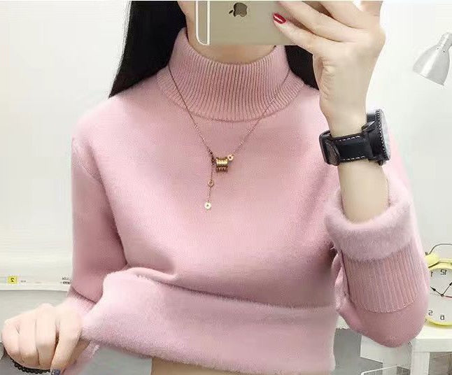 Cable Knit Turtleneck Sweater