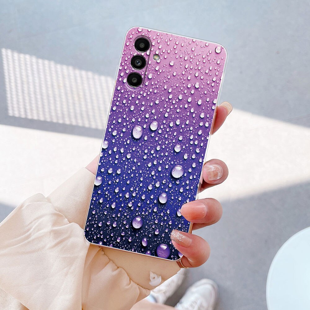 Samsung Marble Painted Silicone Case