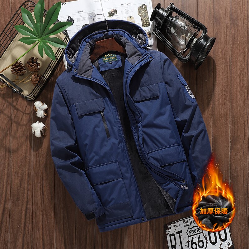 Plus Size Winter Waterproof Jacket