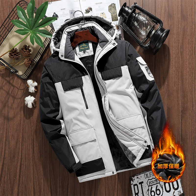 Plus Size Winter Waterproof Jacket