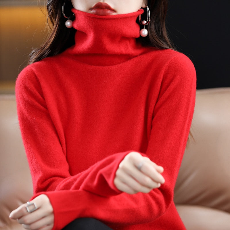 High Pullover Cashmere Sweater