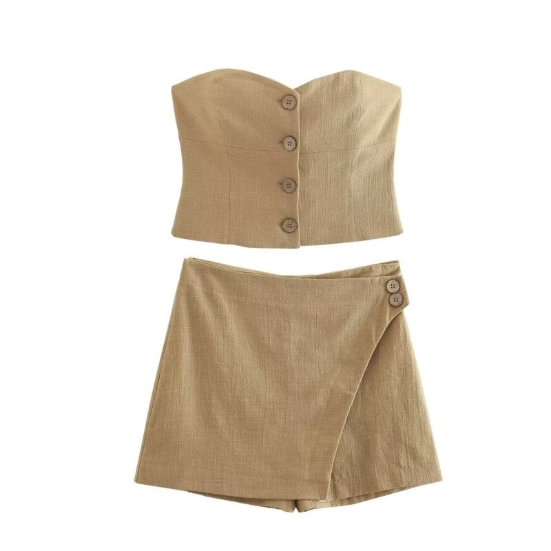 KJMTTX 2 Piece Shorts Set