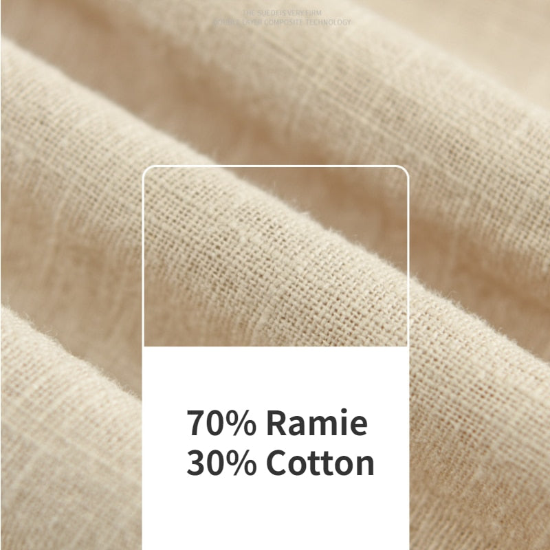 Loose Linen Casual Pants