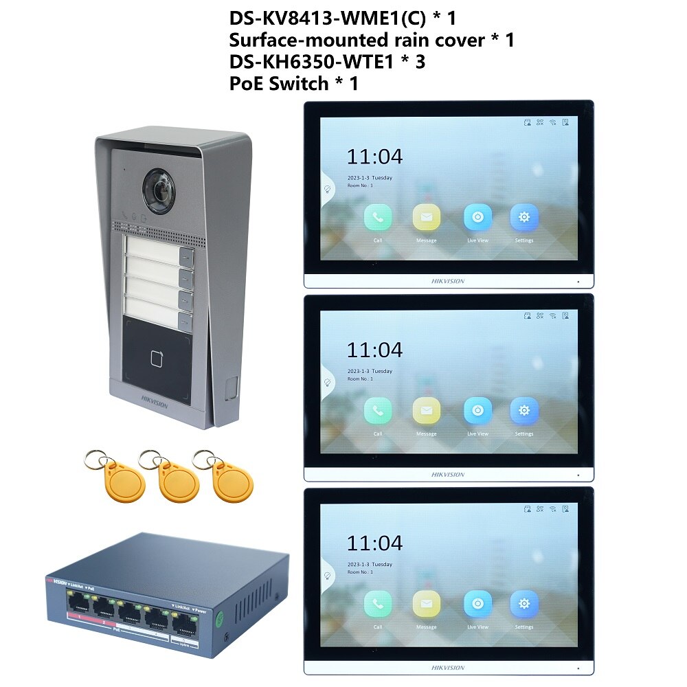 HIKVISION Original Multi-language Video Intercom