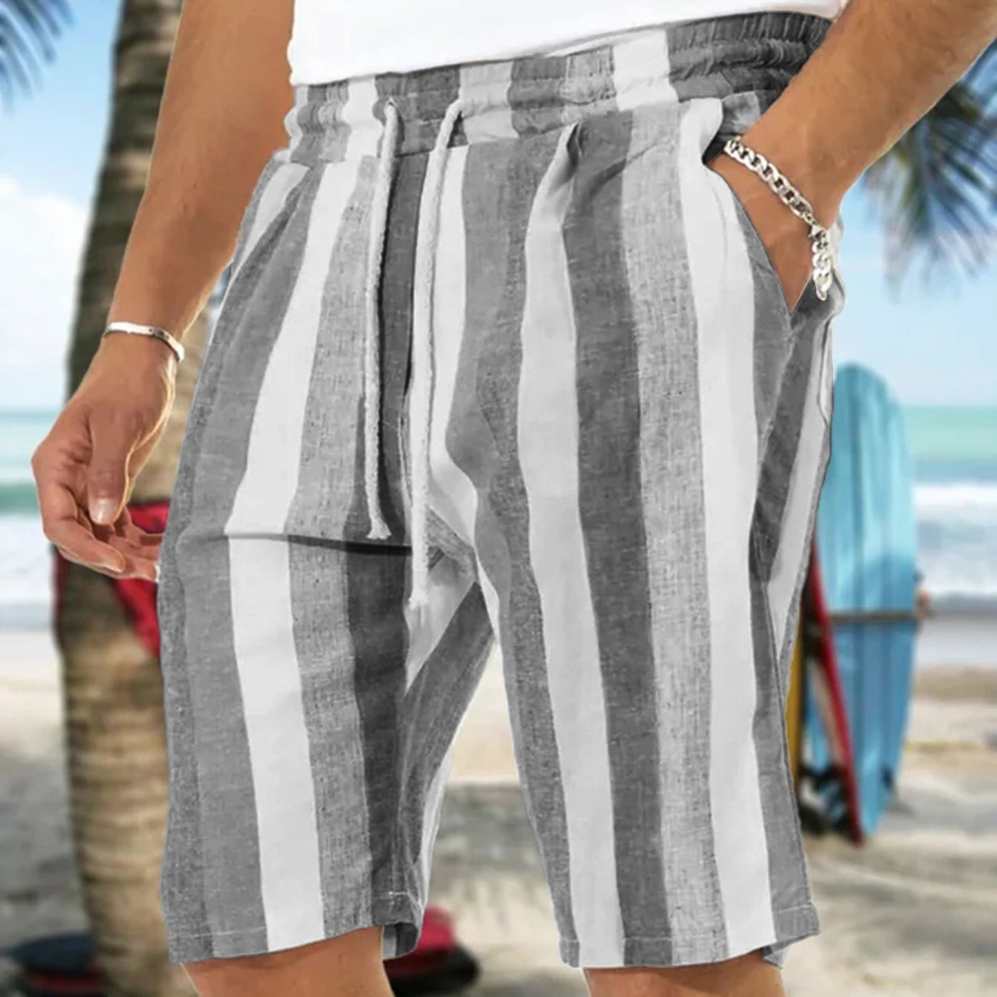 Casual Italian Beach Shorts