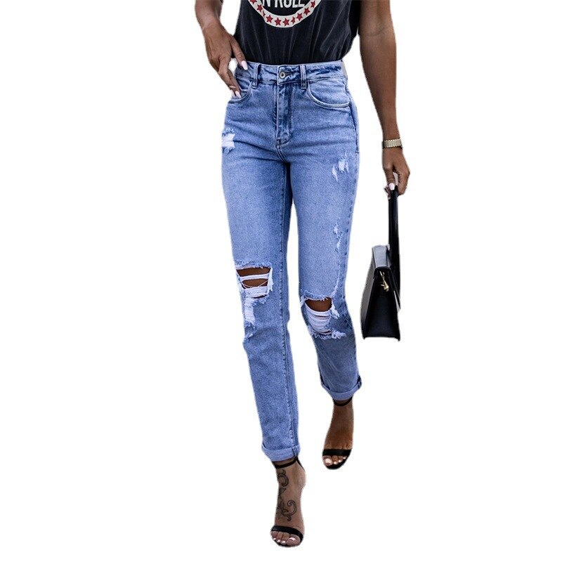 Distressed Skinny Jeans