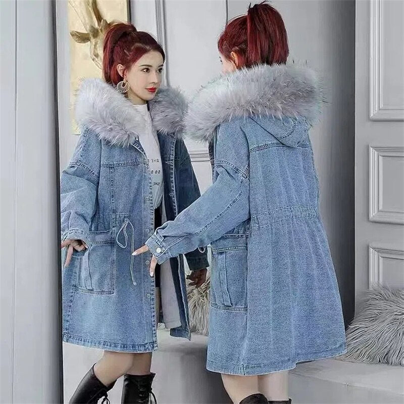 Thick Denim Korean Jacket