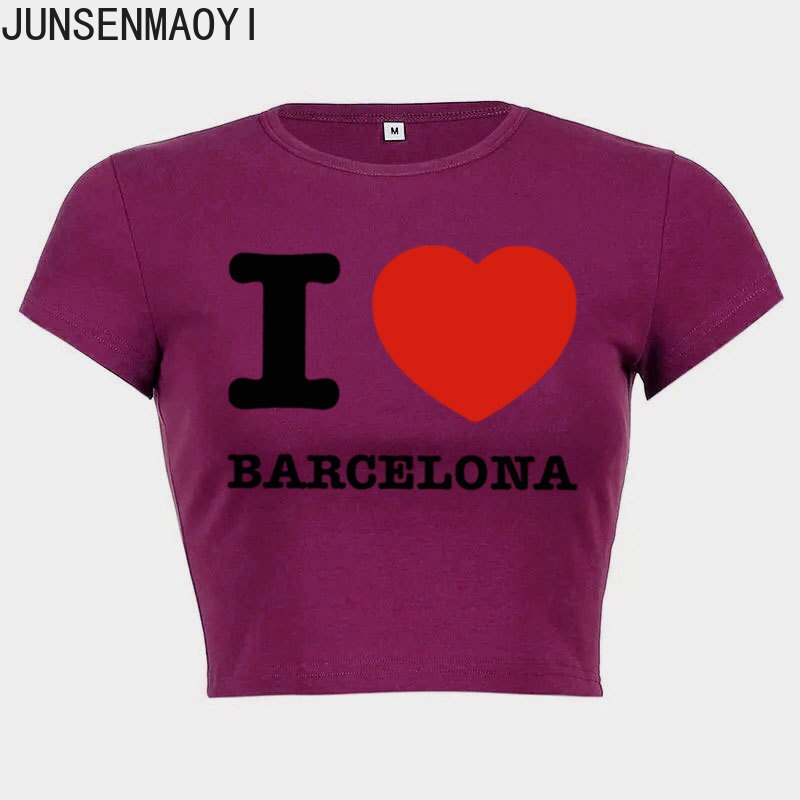 I Love Barcelona T Shirt