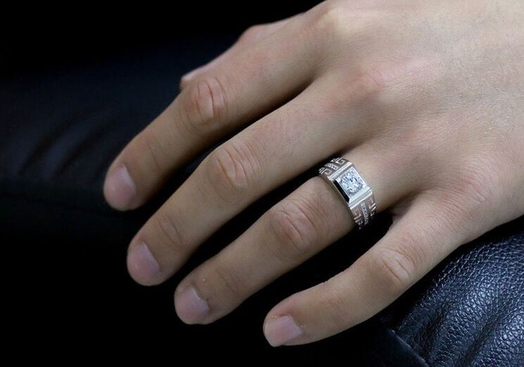 Silver Wedding Band
