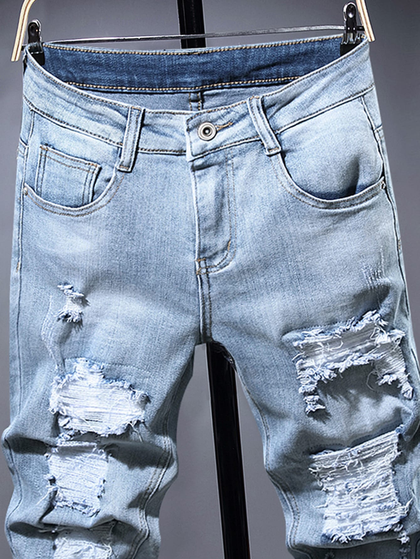 Ripped Designer Jeans