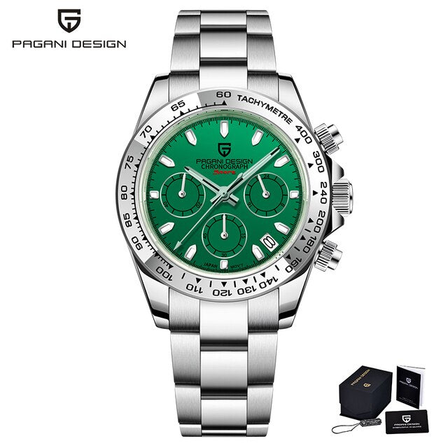 PAGANI Bezel Quartz Wristwatch