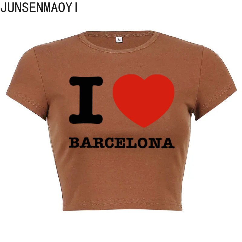 I Love Barcelona T Shirt