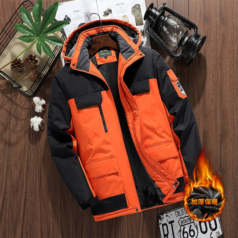 Plus Size Winter Waterproof Jacket