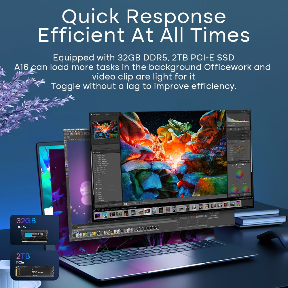 Ninkear Ryzen A16 32GB Gaming Laptop