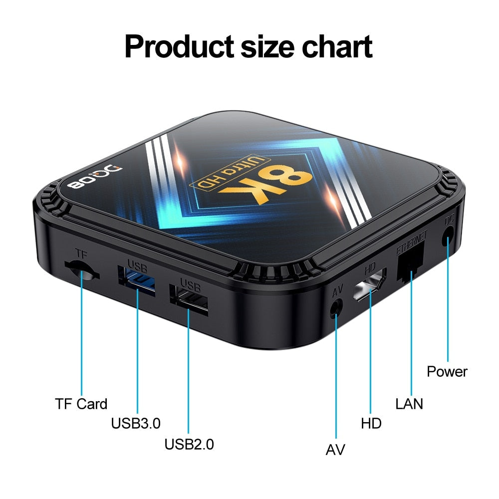 DQ08 RK3528 Smart TV Box