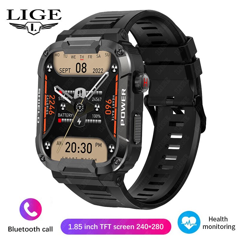 LIGE Smart Military Watch