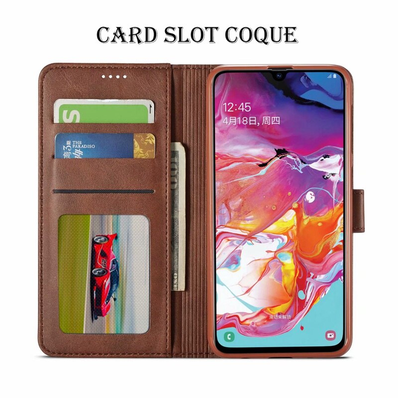 Leather Samsung Galaxy A40-90 Flip Case