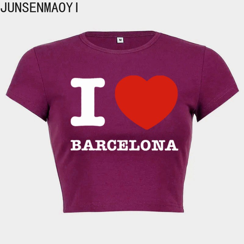 I Love Barcelona T Shirt