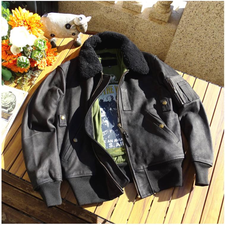 Full Grain Cow Leather Jacket