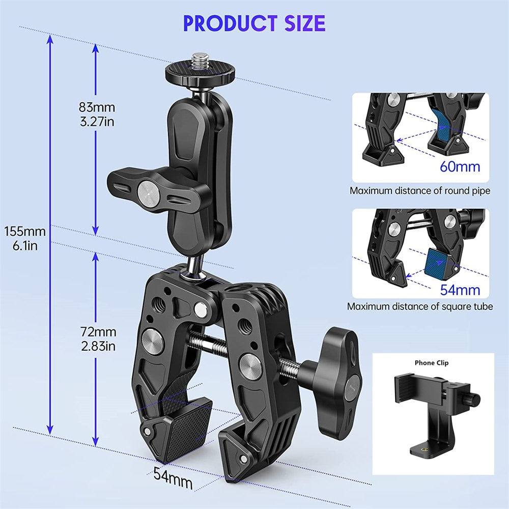 Super Mount Camera Clamp
