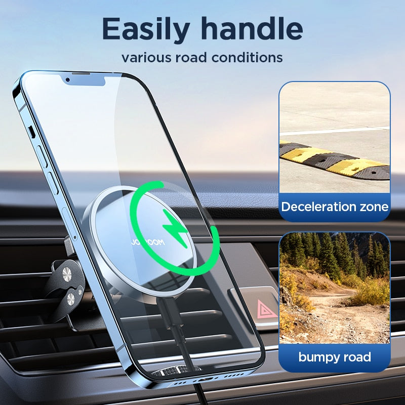 Joyroom 15W Qi Magnetic Car Phone Holder