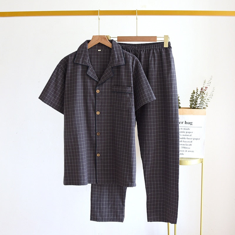 Cozy Plaid Pajama Set