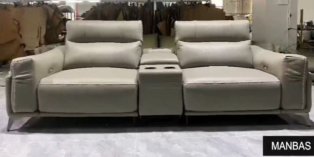 Electric Reclining Smart Sofa Set