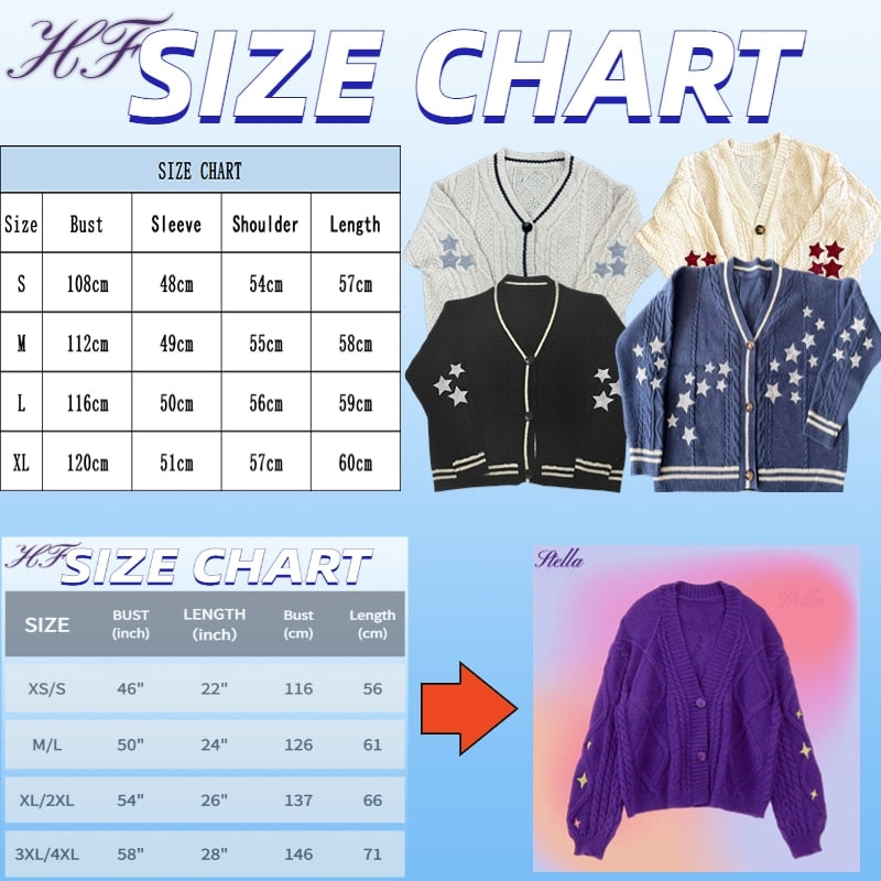 Winter Star Embroidered Cardigan