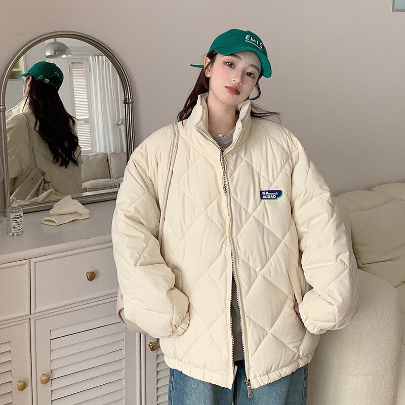 Short Cotton Winter Jacket