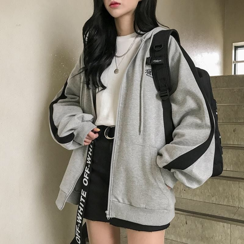 Oversized Drawstring Hoodie
