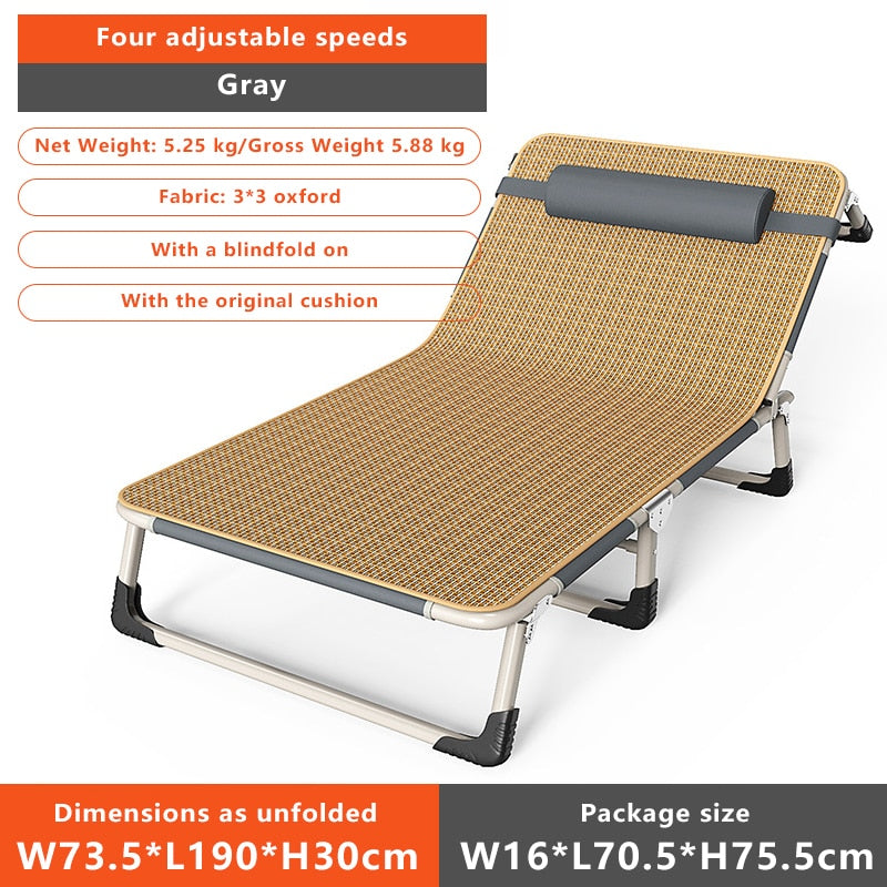 Folding Multifunctional Outdoor Bed