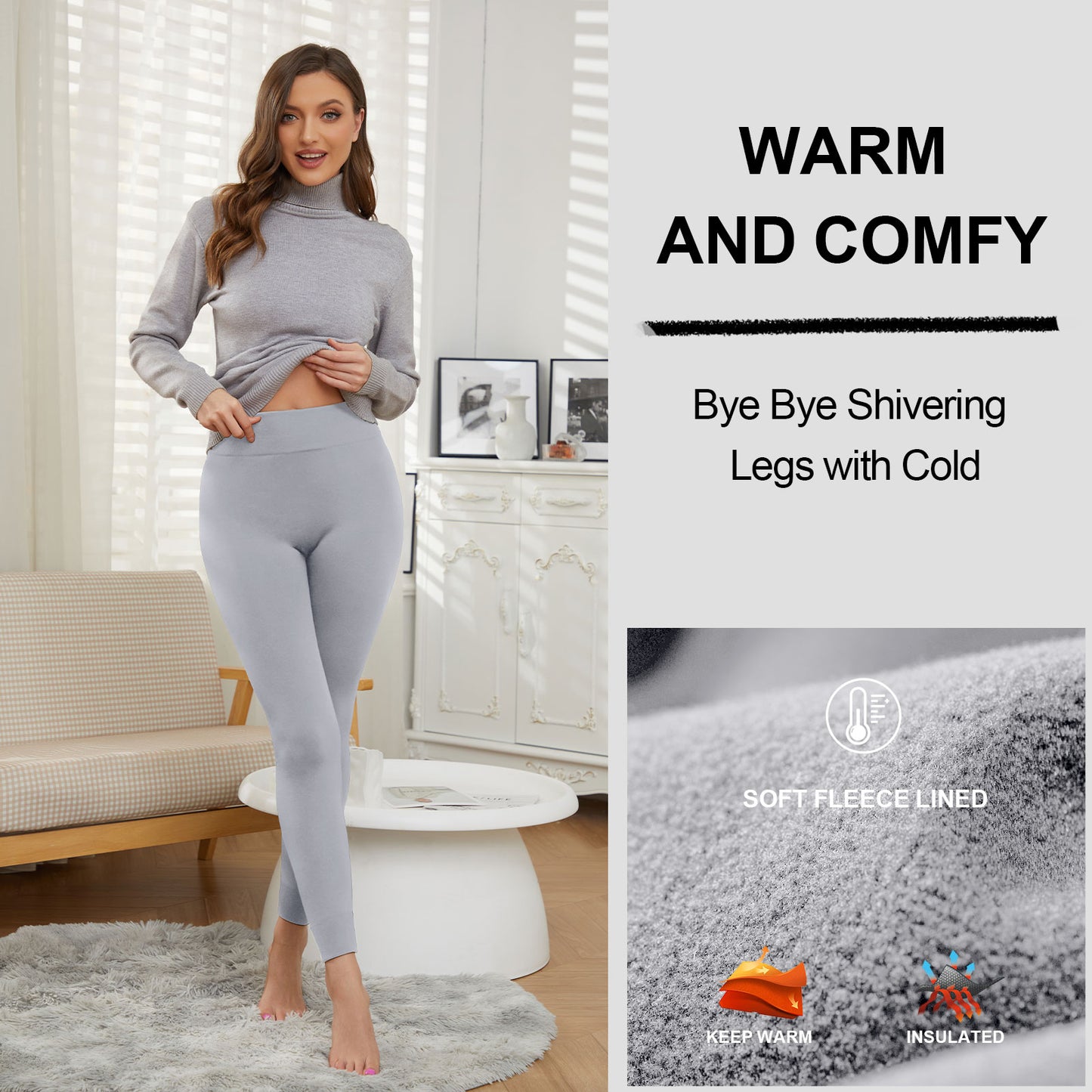 High-waisted Thermal Leggings