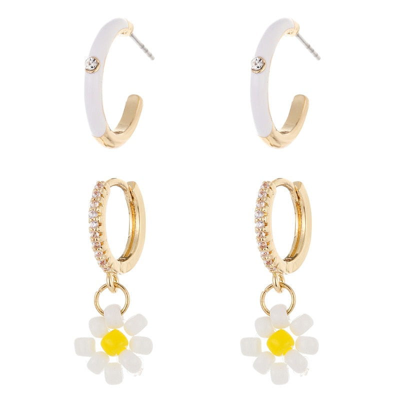 Rhinestone Crystal Earrings