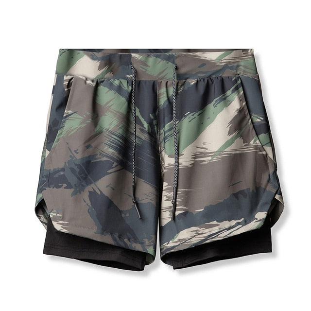 Double Deck Quick Dry Running Shorts