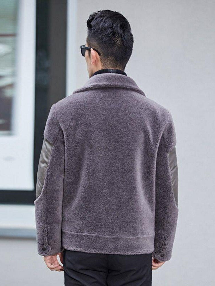 Patchwork Real Fur Jacket