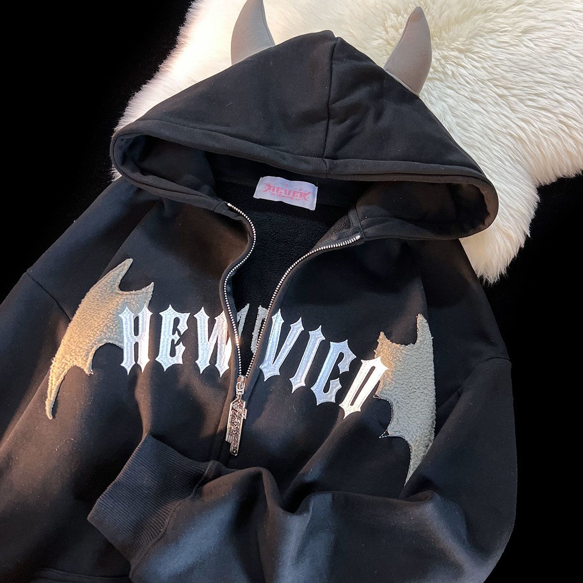 HewVico Horned Hoodie