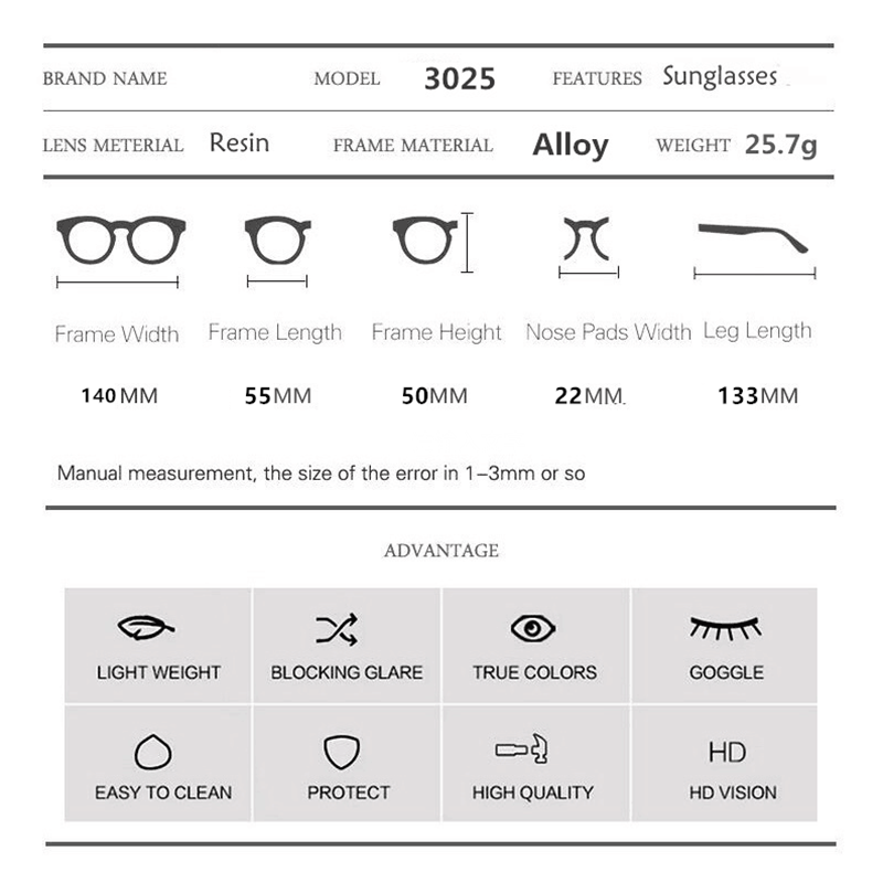 Metal Frame Ray Ban Mimics